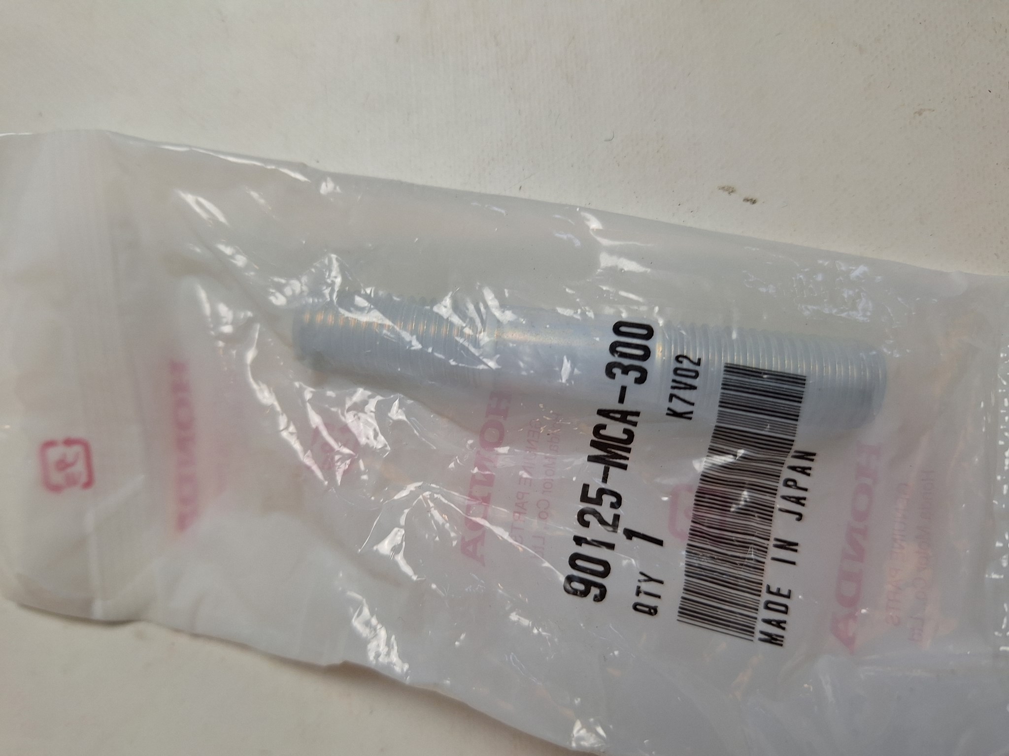 Picture of BOLT,STUD,12X46  90125-MCA-300  